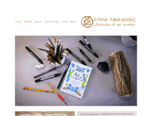Tablet Screenshot of emmafarrarons.com